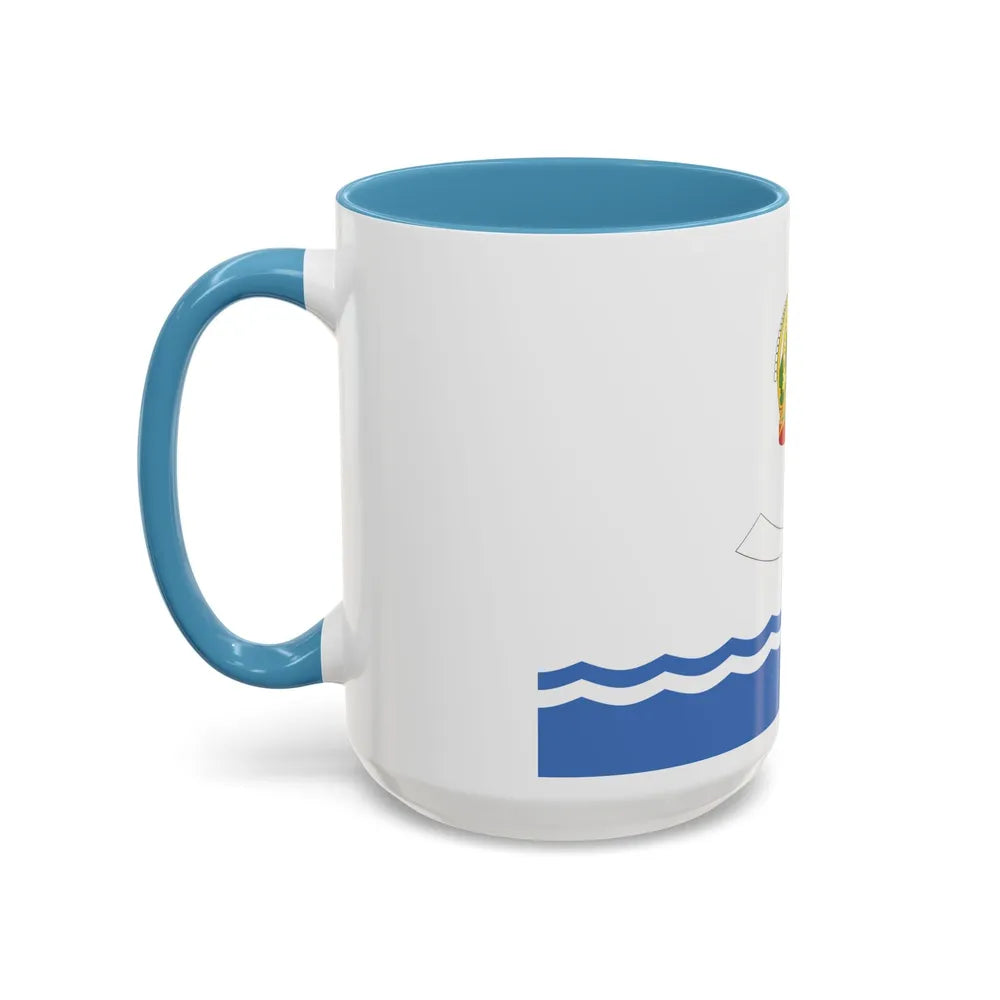 Flag of Astrakhan Russia - Accent Coffee Mug-Go Mug Yourself