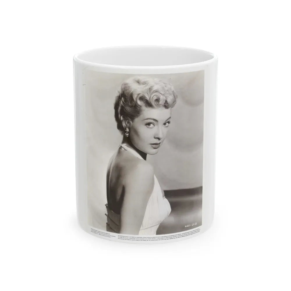 Lori Nelson #157 (Vintage Female Icon) White Coffee Mug-11oz-Go Mug Yourself