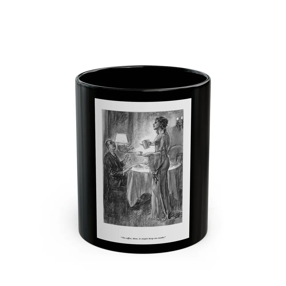 Esquire 1934-01 p034 - Black Coffee Mug-11oz-Go Mug Yourself