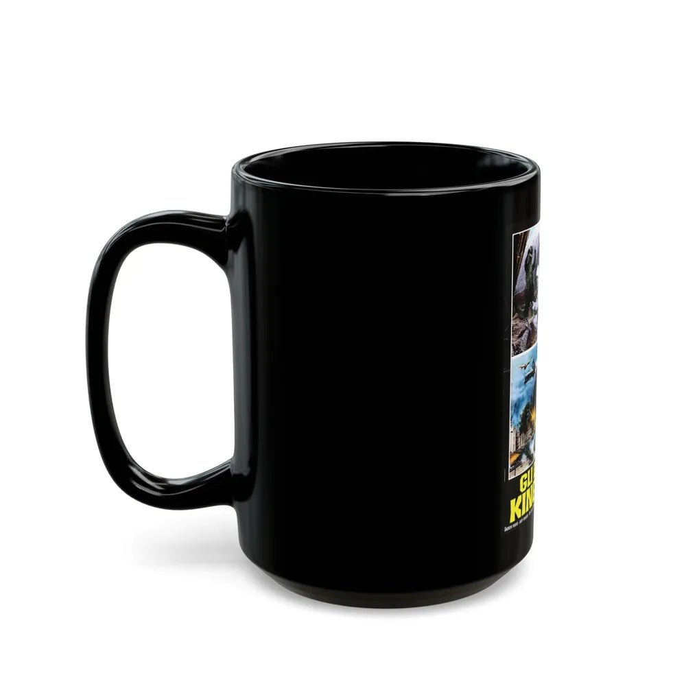 DESTROY ALL MONSTERS (GODZILLA) (ITALIAN) 1968 Movie Poster - Black Coffee Mug-Go Mug Yourself