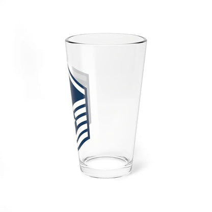 E7a USAF MSGT (United States) (Military Rank) Pint Glass 16oz - Go Mug Yourself