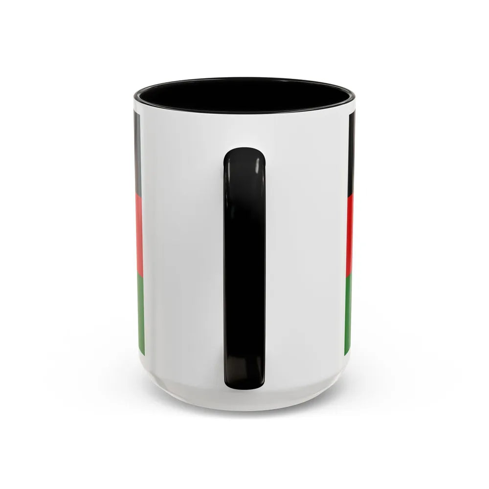 Flag of Afghanistan 1928 - Accent Coffee Mug-Go Mug Yourself