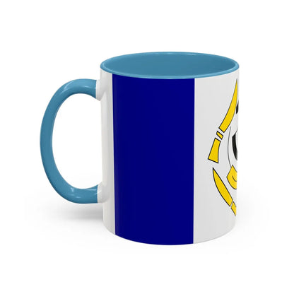 Flag of Arviat Canada - Accent Coffee Mug-Go Mug Yourself