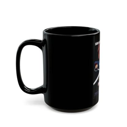 CHILD'S PLAY 2 1990 Movie Poster - Black Coffee Mug-Go Mug Yourself