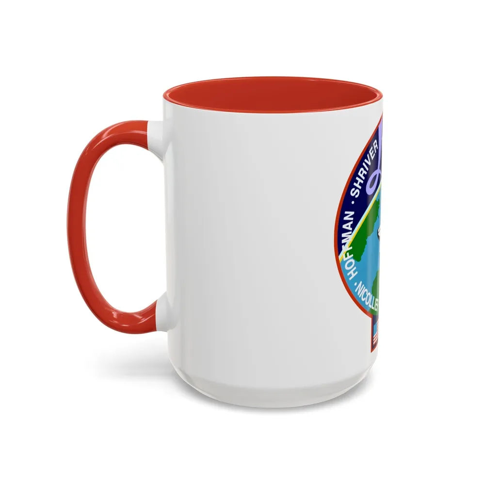 STS 46 (NASA) Accent Coffee Mug-Go Mug Yourself