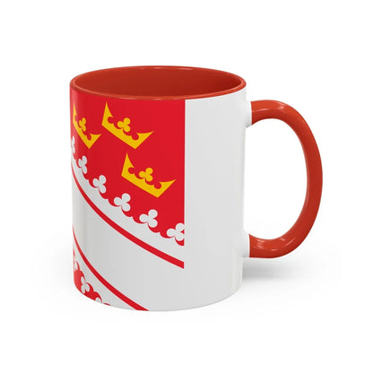 Flag of Alsace France - Accent Coffee Mug-Go Mug Yourself