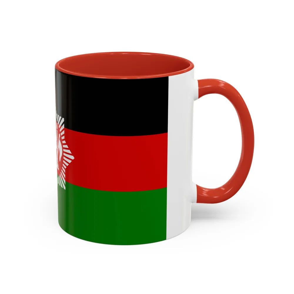 Flag of Afghanistan 1928 - Accent Coffee Mug-Go Mug Yourself