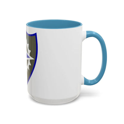 XVI Corps (U.S. Army) Accent Coffee Mug-Go Mug Yourself