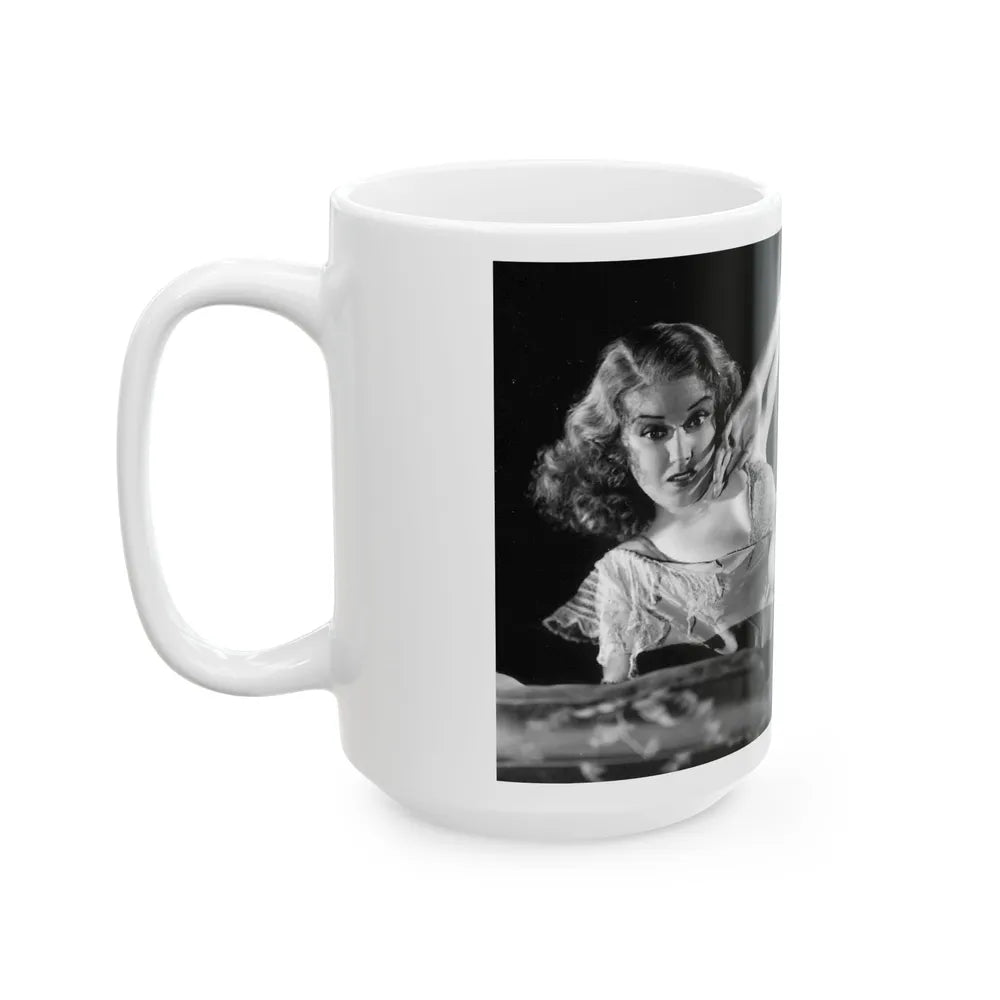 Fay Wray #36 (Vintage Female Icon) White Coffee Mug-Go Mug Yourself