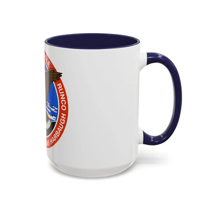 STS 54 (NASA) Accent Coffee Mug-Go Mug Yourself