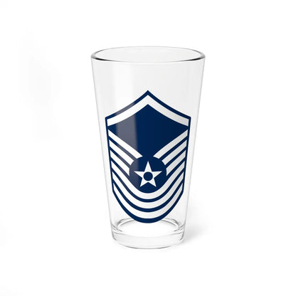 E8 USAF SMSgt 1967-1991 (United States) (Military Rank) Pint Glass 16oz 16oz - Go Mug Yourself