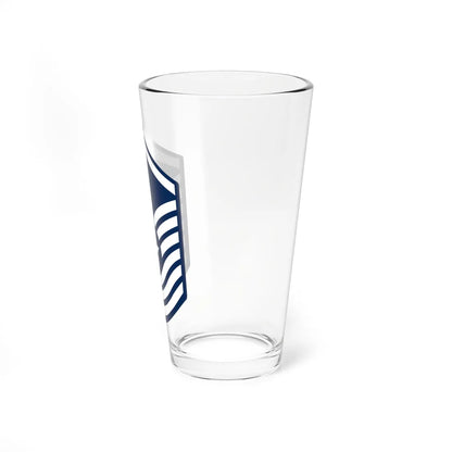 E8 USAF SMSgt 1967-1991 (United States) (Military Rank) Pint Glass 16oz - Go Mug Yourself