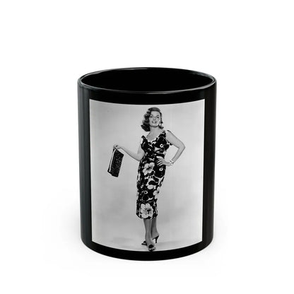 Jane Russell #187 (Vintage Female Icon) Black Coffee Mug-11oz-Go Mug Yourself