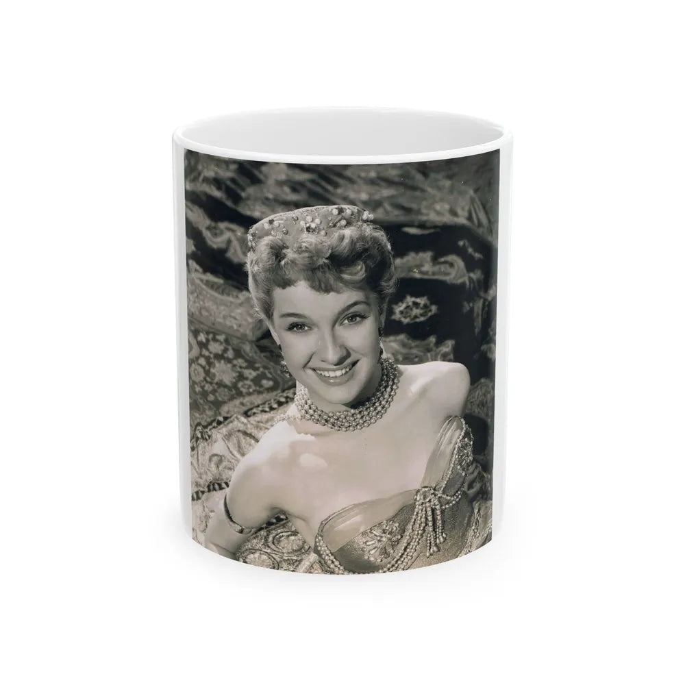 Lisa Gastoni #31 (Vintage Female Icon) White Coffee Mug-11oz-Go Mug Yourself