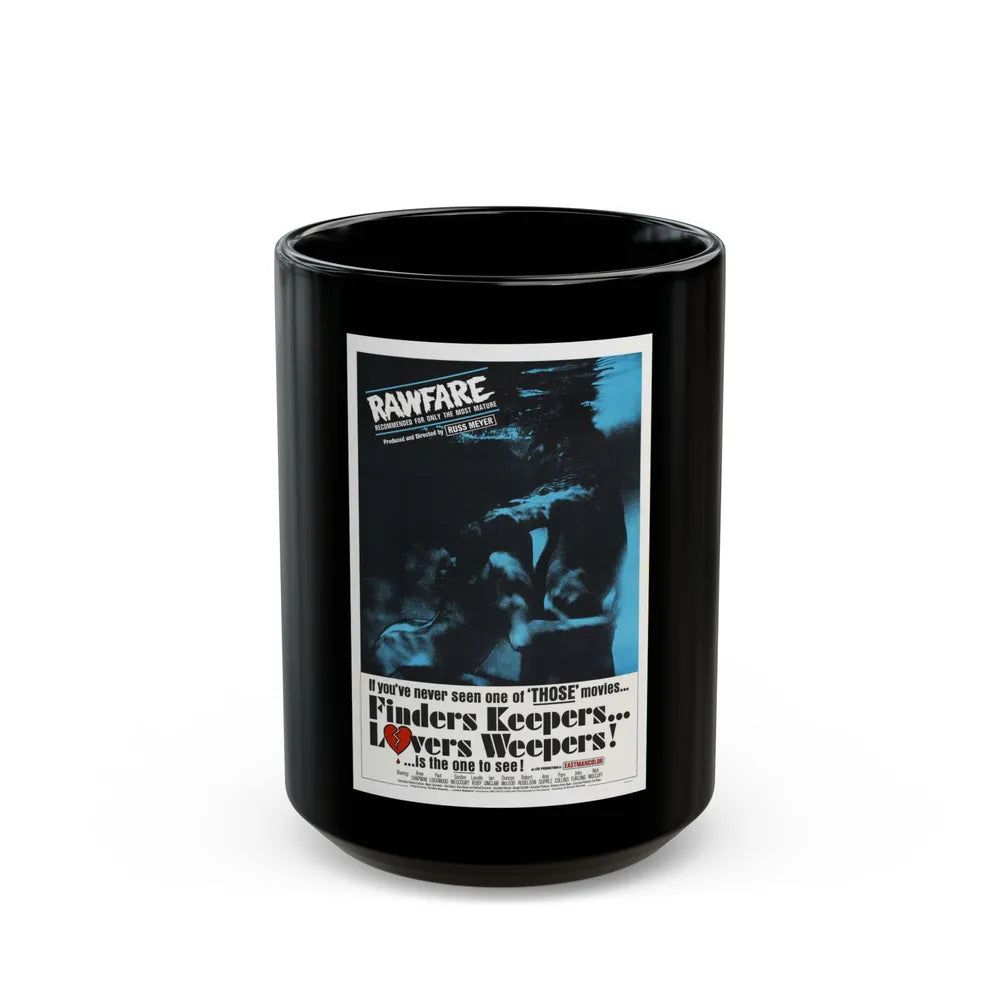 FINDERS KEEPERS, LOVERS WEEPERS 1968 Movie Poster - Black Coffee Mug-15oz-Go Mug Yourself