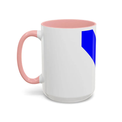 Flag of Bonfol Switzerland - Accent Coffee Mug-Go Mug Yourself