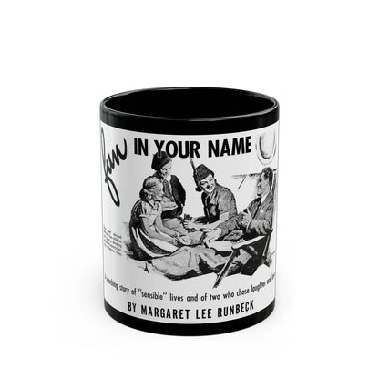 Fun In Your Name, Liberty, November 26, 1938 - Black Coffee Mug-11oz-Go Mug Yourself