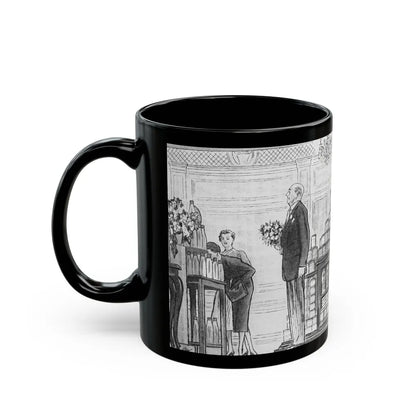 Fancy Town (2) - Black Coffee Mug-Go Mug Yourself