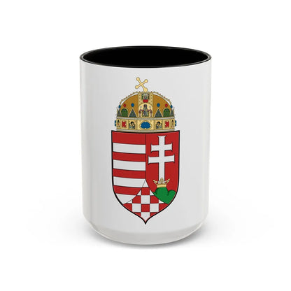 Hungary Country History (1916) - Accent Coffee Mug-15oz-Black-Go Mug Yourself