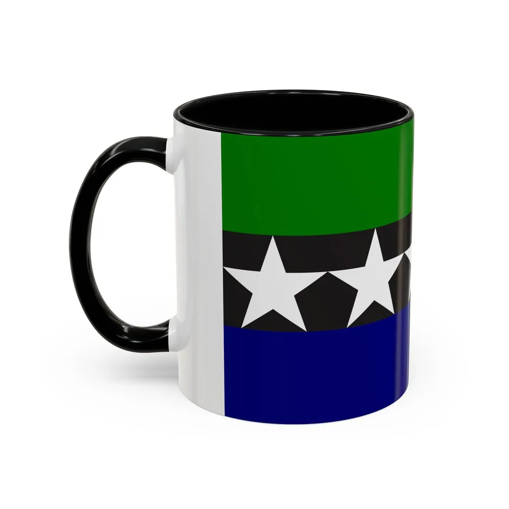 Flag of Aimeliik Palau - Accent Coffee Mug-Go Mug Yourself