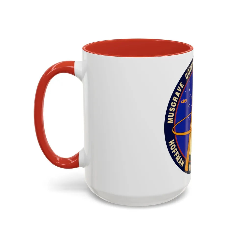 STS 61 (NASA) Accent Coffee Mug-Go Mug Yourself