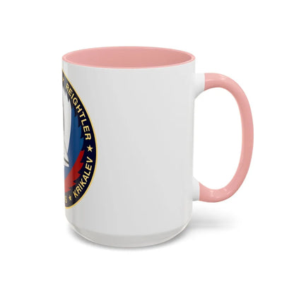 STS 60 (NASA) Accent Coffee Mug-Go Mug Yourself