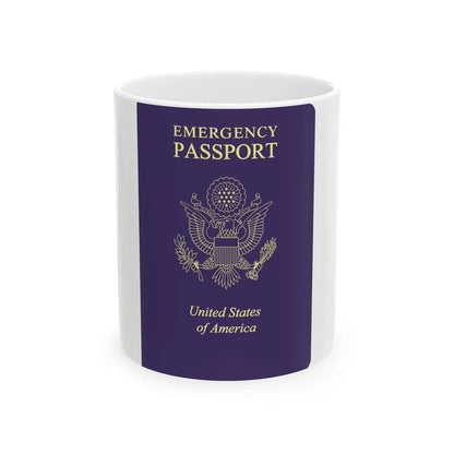 United States Emergency Passport - White Coffee Mug-11oz-Go Mug Yourself