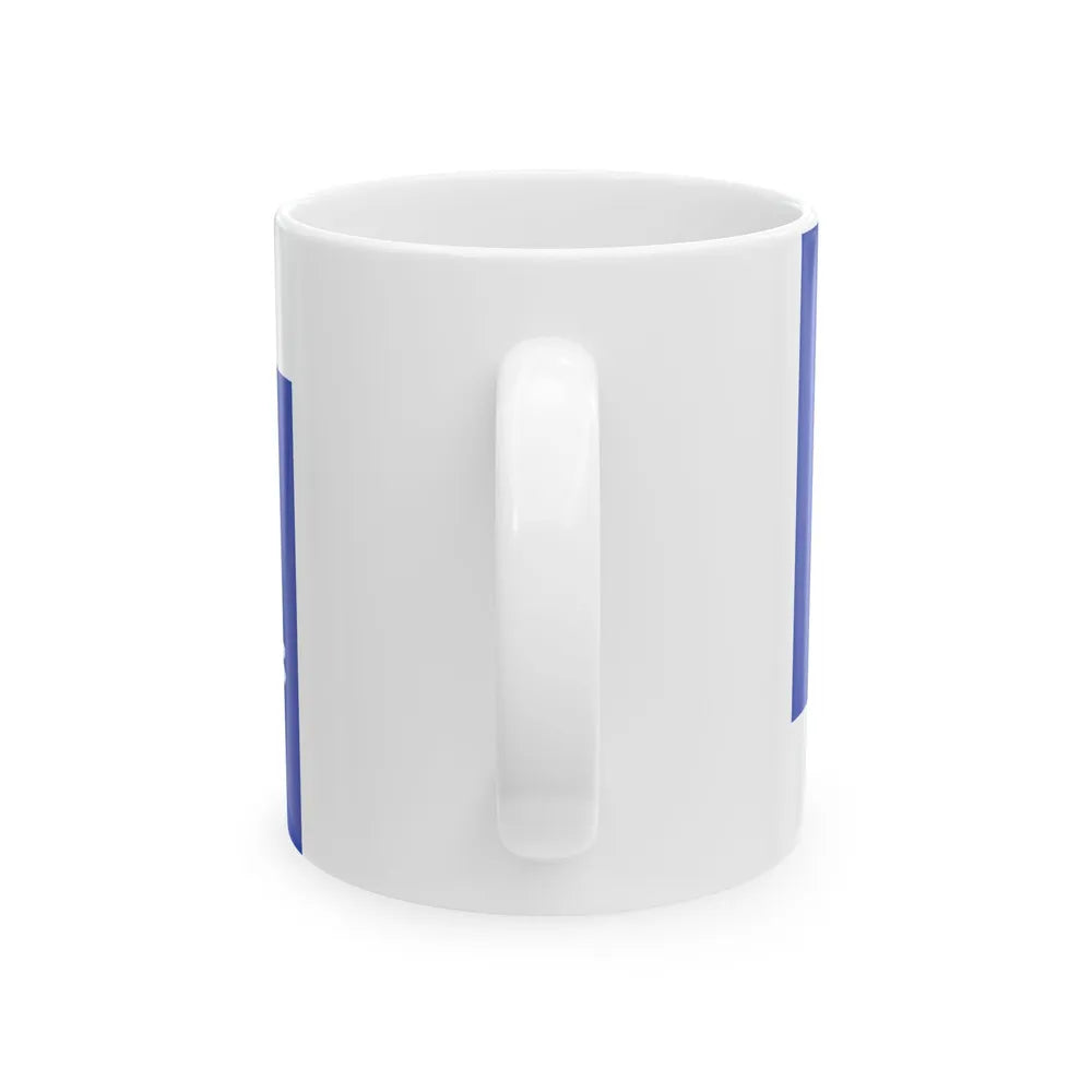 Flag of Staining UK - White Coffee Mug-Go Mug Yourself