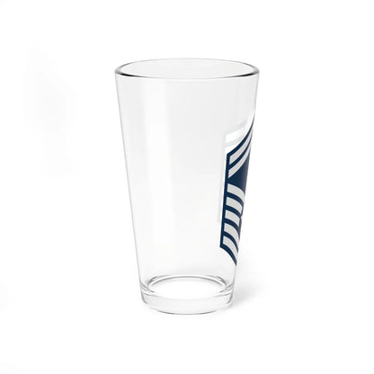 E8a USAF SMSGT (United States) (Military Rank) Pint Glass 16oz - Go Mug Yourself