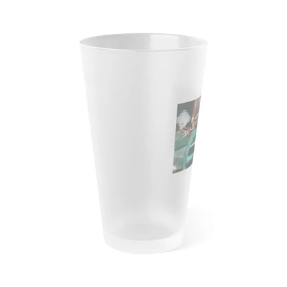 Ola Ray #106 (Vintage Female Icon) Frosted Pint 16oz-Go Mug Yourself