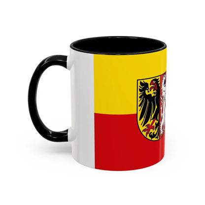 Flag of Goslar Germany - Accent Coffee Mug-Go Mug Yourself