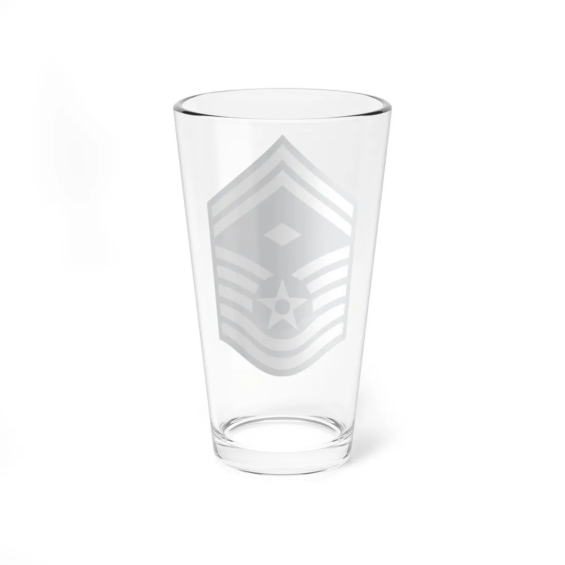 E8b USAF 1STSGT2 (United States) (Military Rank) Pint Glass 16oz - Go Mug Yourself