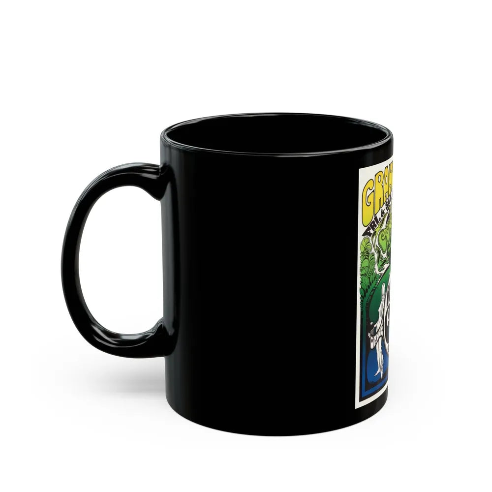 Conqueroo Poster (Music Poster) Black Coffee Mug-Go Mug Yourself