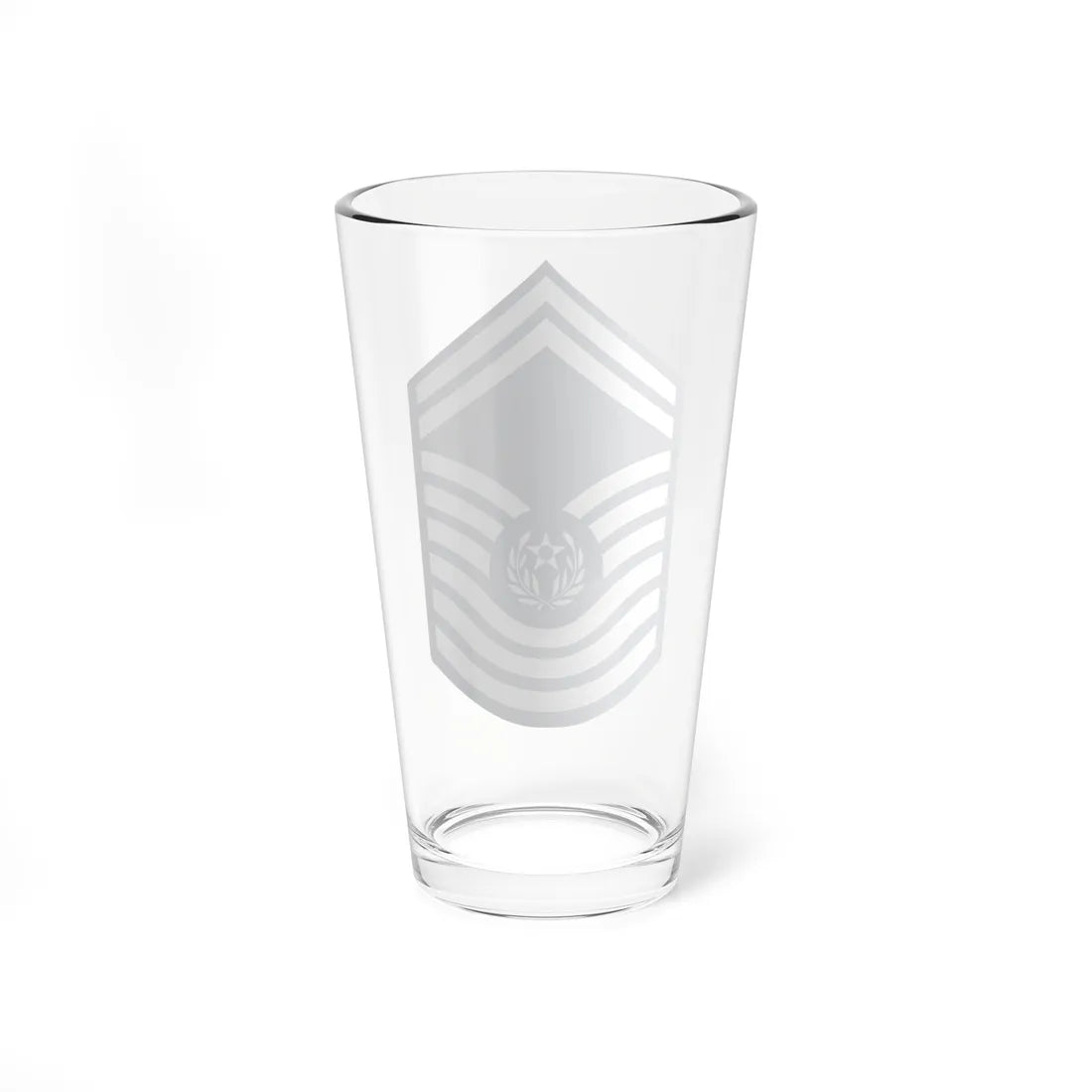 E9 USAF CMSAF 1967-1991 (United States) (Military Rank) Pint Glass 16oz - Go Mug Yourself