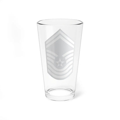 E9 USAF CMSgt 1967-1991 (United States) (Military Rank) Pint Glass 16oz - Go Mug Yourself