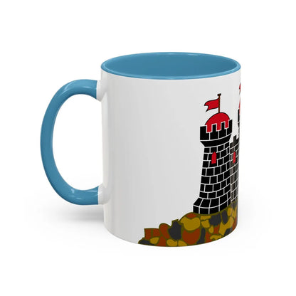 Flag of Edinburgh UK - Accent Coffee Mug-Go Mug Yourself