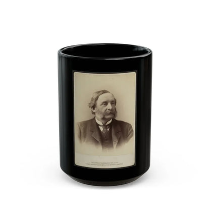 Col. T. W. Higginson, Commander Of The 1st Sc Volunteers (The First African American Regiment) (U.S. Civil War) Black Coffee Mug-15oz-Go Mug Yourself