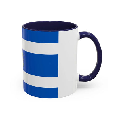 Flag of Kherson Ukraine - Accent Coffee Mug-Go Mug Yourself