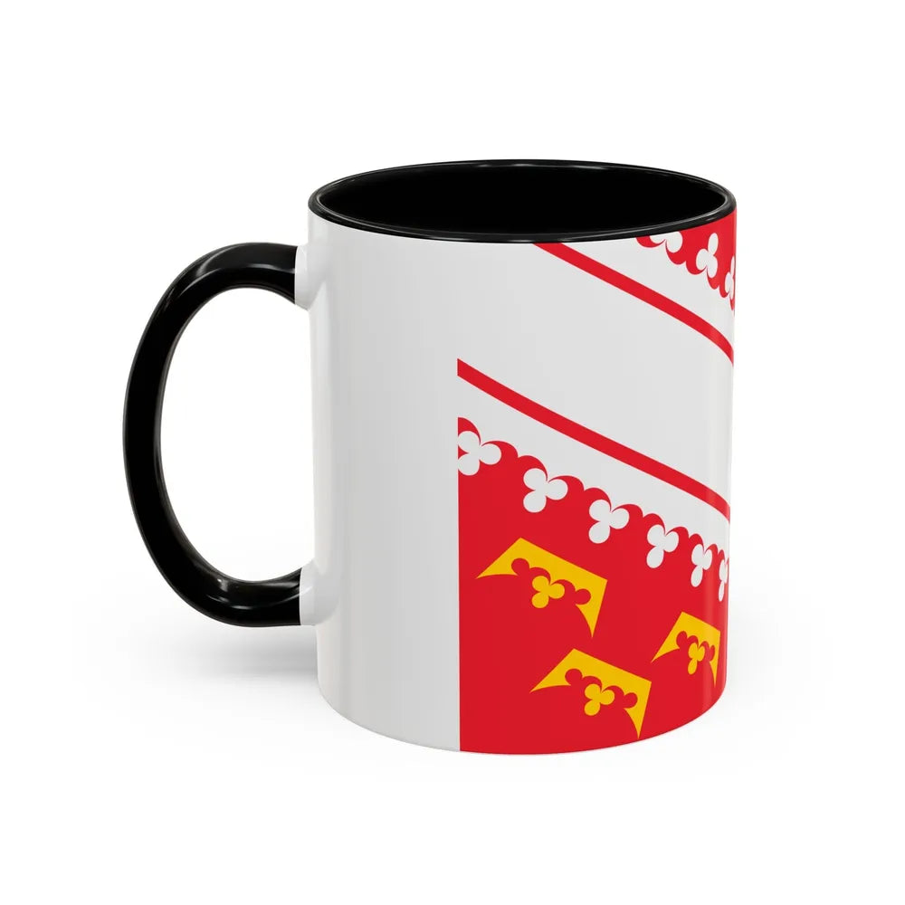 Flag of Alsace France - Accent Coffee Mug-Go Mug Yourself