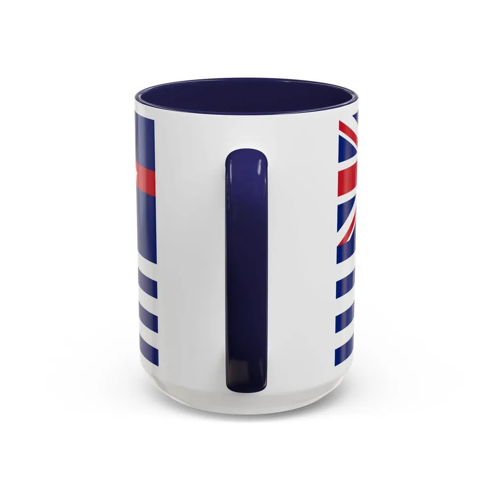 Upper Murray River Flag - Accent Coffee Mug-Go Mug Yourself