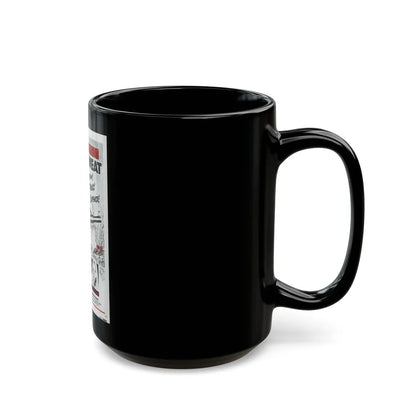 COLD SWEAT 1970 Movie Poster - Black Coffee Mug-Go Mug Yourself