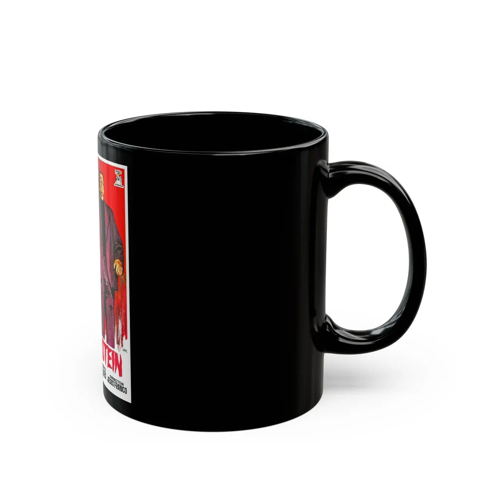 DRACULA, PRISONER OF FRANKENSTEIN 1972 Movie Poster - Black Coffee Mug-Go Mug Yourself