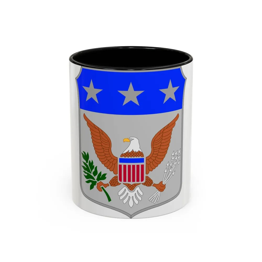 War College (U.S. Army) Accent Coffee Mug-11oz-Black-Go Mug Yourself