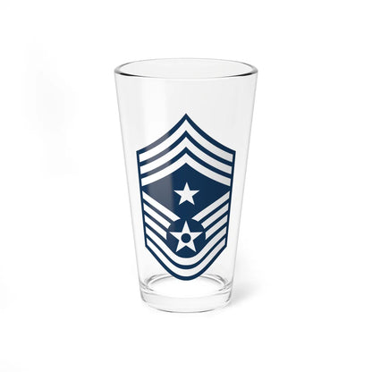 E9c USAF CCMS (United States) (Military Rank) Pint Glass 16oz 16oz - Go Mug Yourself