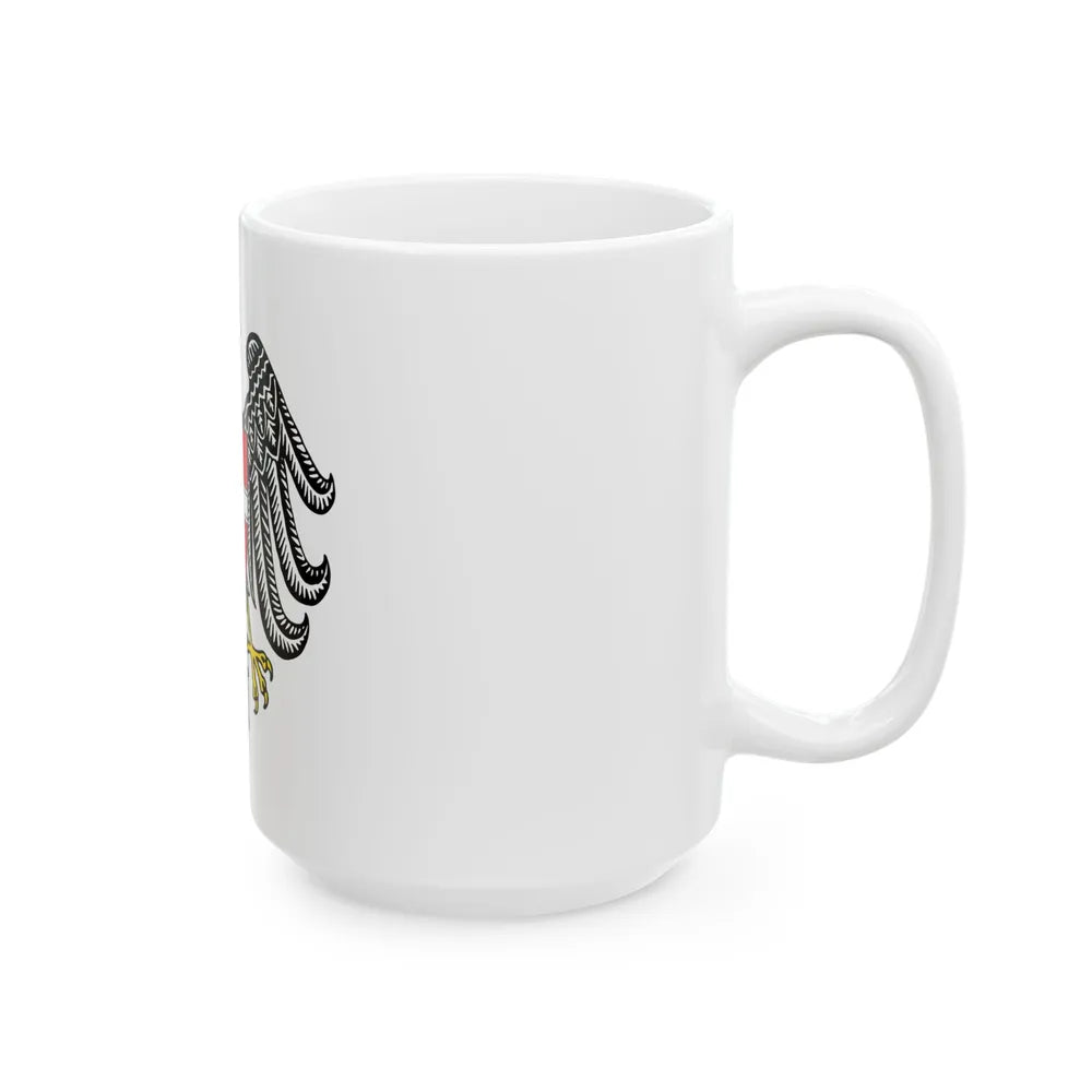 Coat of Arms of Wien Austria - White Coffee Mug-Go Mug Yourself