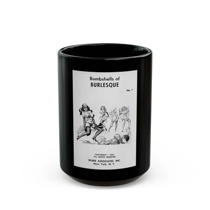 Bombshells of Burlesque 01-1963 - Black Coffee Mug-15oz-Go Mug Yourself