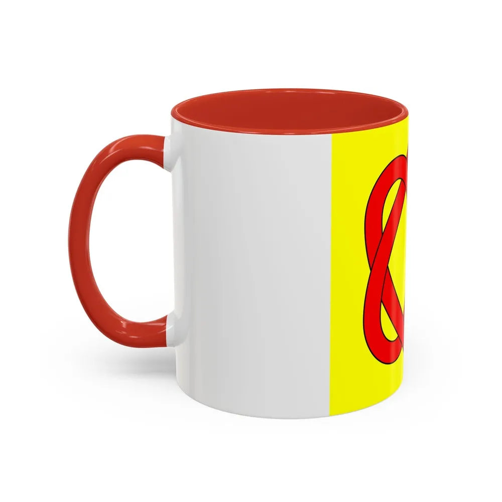 Flag of Blonay Switzerland - Accent Coffee Mug-Go Mug Yourself