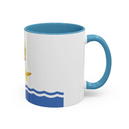 Flag of Astrakhan Russia - Accent Coffee Mug-Go Mug Yourself