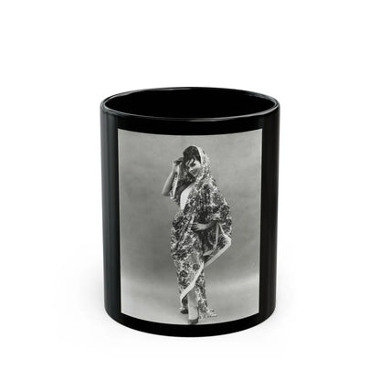 Gila Golan #24 (Vintage Female Icon) Black Coffee Mug-11oz-Go Mug Yourself