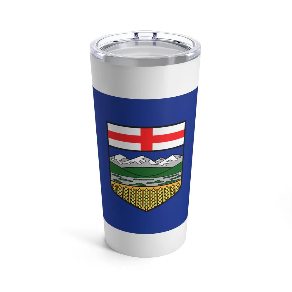 Flag of Alberta Canada - Tumbler 20oz-20oz-Go Mug Yourself